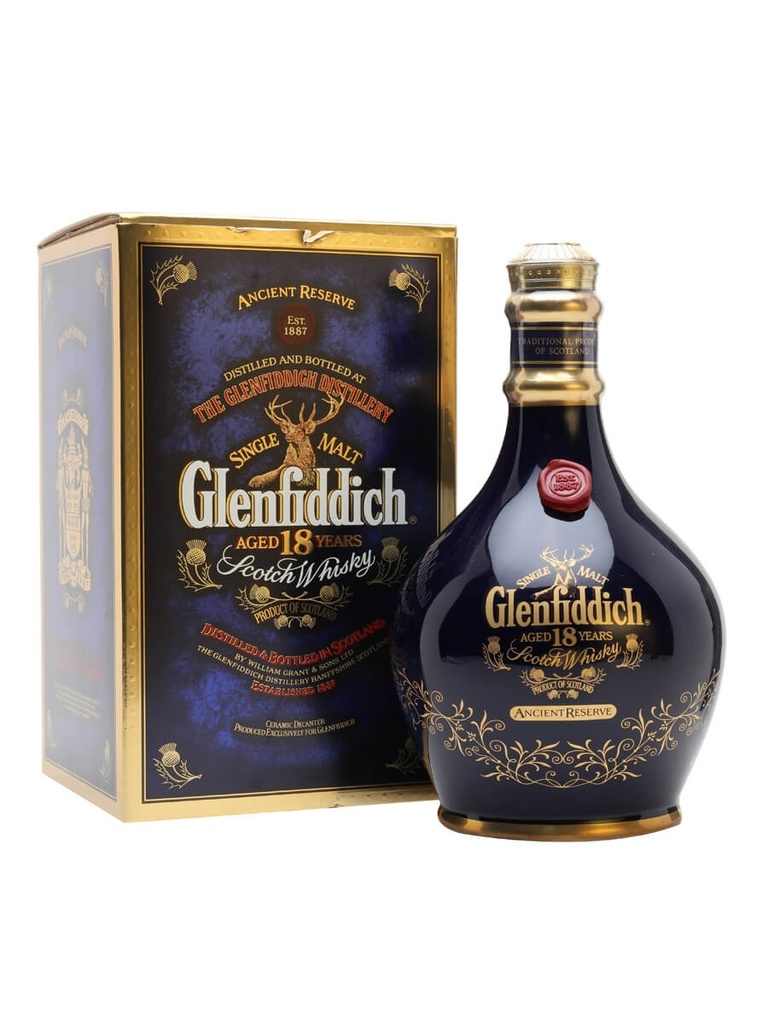 Glenfiddich 18 years Ancient Reserve Blue | Old Liquor Company Glenfiddich 18 years Ancient Reserve Blue | Old Liquor Company
